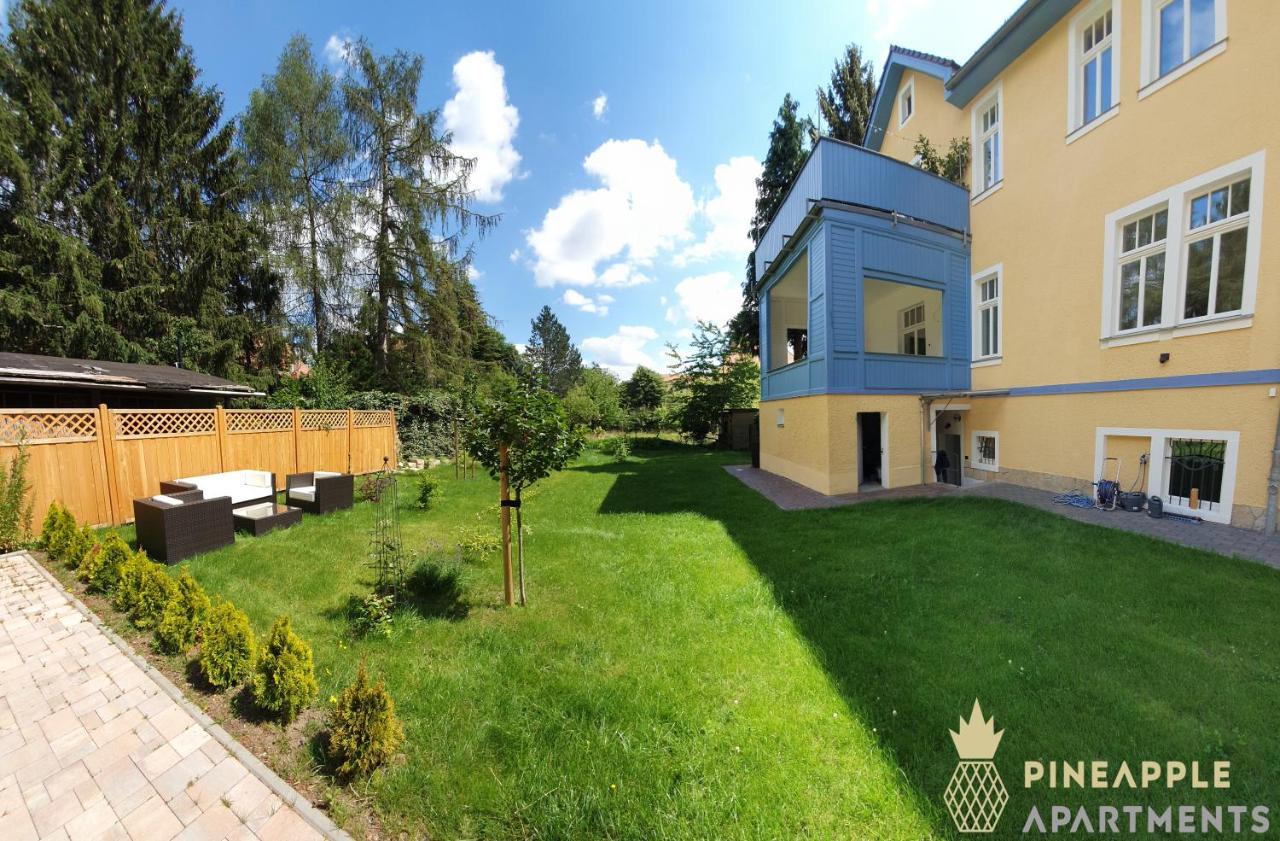 Pineapple Apartments Dresdner Heide Mit Garten Дрезден Экстерьер фото